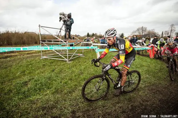 Nys on the way to the win at Hoogstraten. ©  Dyami Serna /talonarts.net