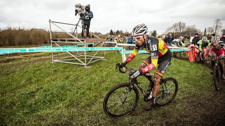 Nys on the way to the win at Hoogstraten. © Dyami Serna /talonarts.net