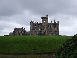 Wouldn't you want to race at a castle? Glengorm is the site of a Scottish ’cross race. Photo via Wikipedia