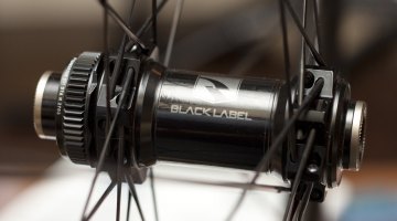 Reynolds Cycling is launching their new BlackLabel mountain wheels, with DT Swiss 240S Centerlock hubs, but should work well for tubeless cylcocross racing. Winter Press Camp 2014. © Cyclocross Magazine