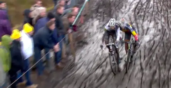 2014 Superprestige Hoogstraten: Sven Nys, Niels Albert, Klaas Vantornout