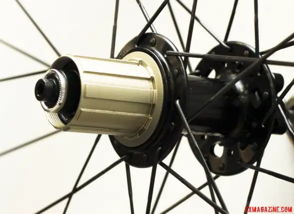 Want to use a different dropout or different type of a cassette? The ATB Disc Convertible hub can easily change to 142mm or accept Campy or XX1 cassettes. © Cyclocross Magazine