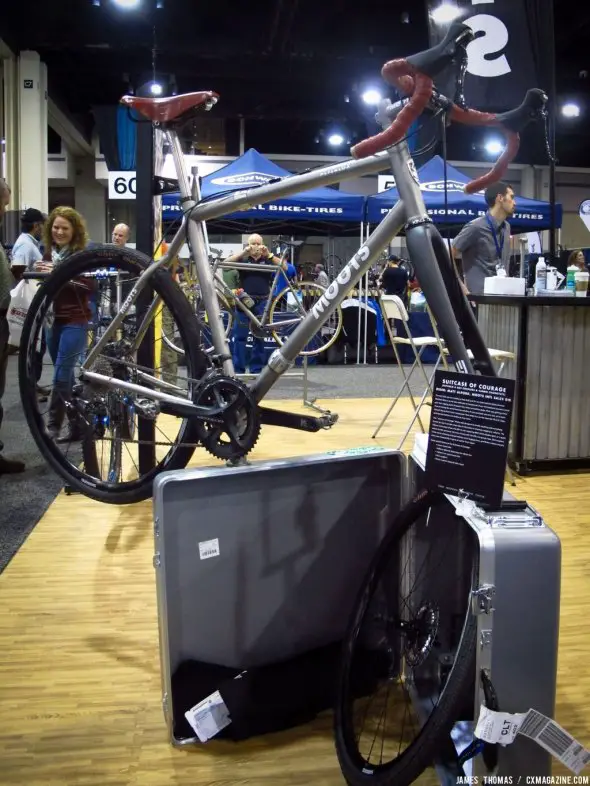 Moots Suitcase of Courage at NAHBS 2014. © James Thomas