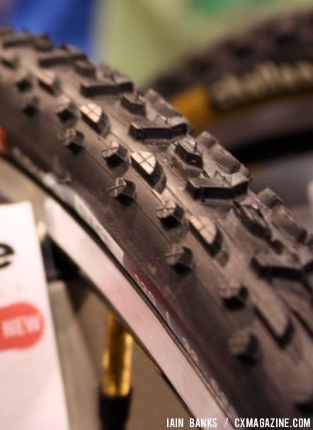 Challenge showcased their updated treads at NAHBS 2014. © Iain Banks