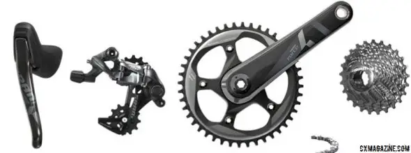 It's finally here: the SRAM Force CX1 single chainring cyclocross group. There's really only two specific items needed for the CX1 drivetrain - the chainring and the rear derailleur. 