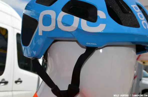 POC helmets at ea Otter 2014. © Cyclocross Magazine