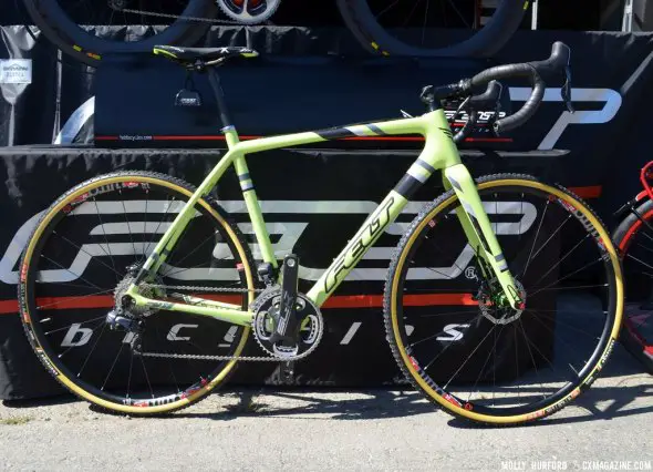 Felt's new F2x at Sea Otter 2014. © Cyclocross Magazine