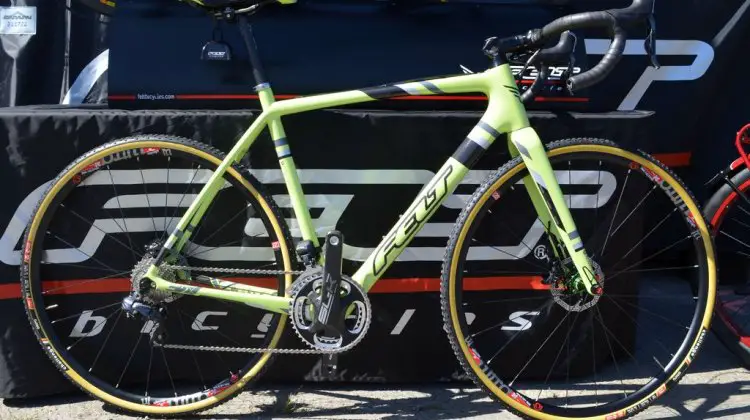 Felt's new F2x at Sea Otter 2014. © Cyclocross Magazine