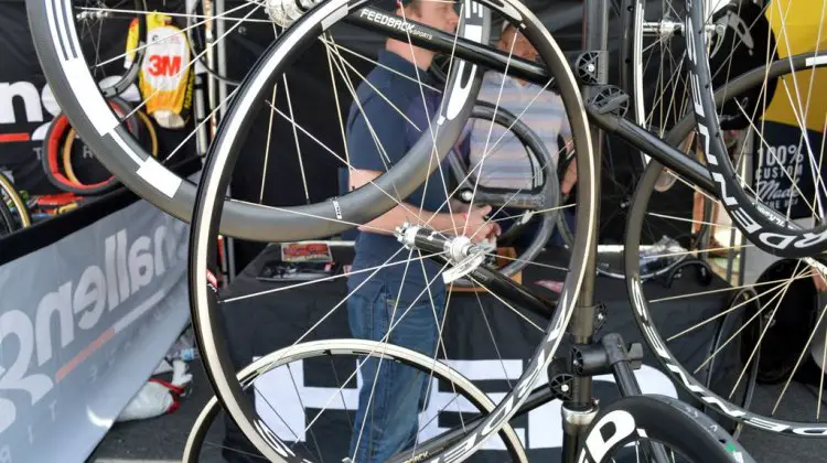 HED wheels at Sea Otter. © Clifford Lee