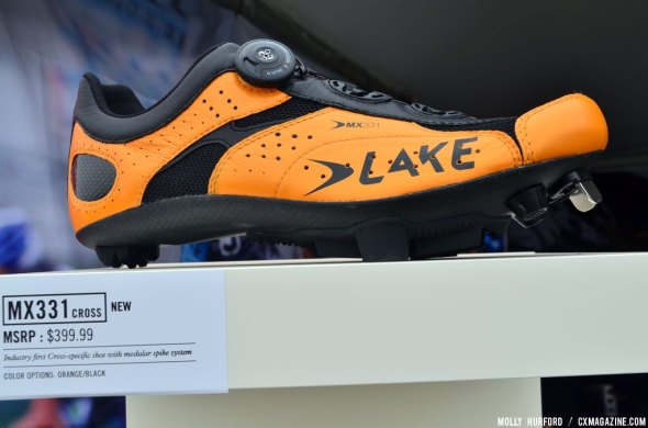 The classic MX331-Cross shoe from Lake. © Cyclocross Magazine