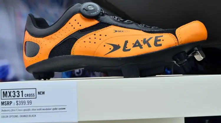 The classic MX331-Cross shoe from Lake. © Cyclocross Magazine