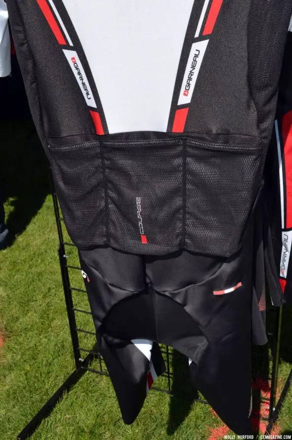 The new Course skinsuit from Louis Garneau at Sea Otter 2014. © Cyclocross Magazine