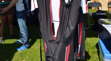 The new Course skinsuit from Louis Garneau at Sea Otter 2014. © Cyclocross Magazine