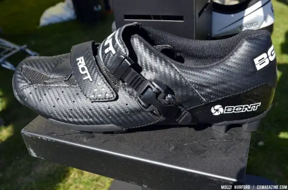 Bont shoes at Sea Otter 2014. © Cyclocross Magazine