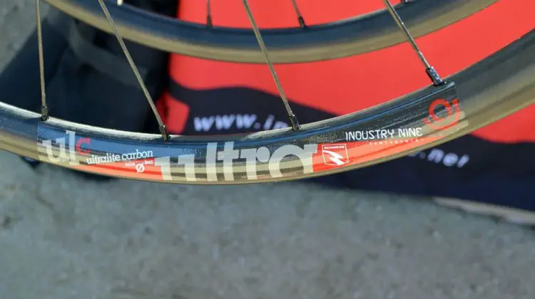 The new Ultralight CX Carbon wheelset from Industry 9. © Cyclocross Magazine