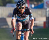Driscoll heads to third in teh Sea Otter ’cross race. © Mike Albright