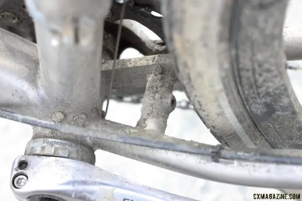 Kona's titanium Rove cyclocross & gravel bike seen at Sea Otter 2014. © Cyclocross Magazine
