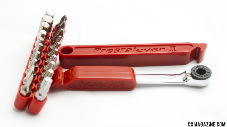 Prestaflator's Prestaratchet multi-tool handles hex, torx and screwdriver duties. © Cyclocross Magazine