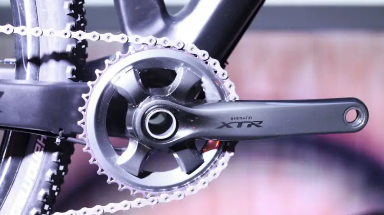 Shimano unveils 11-speed, single chainring XTR 9000 and 9020 at Sea Otter 2014. © Cyclocross Magazine