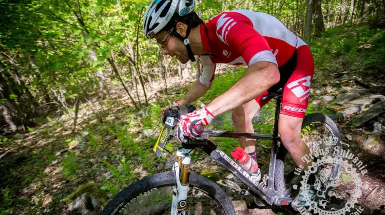 Justin Lindine at the Trans-Sylvania Epic. Courtesy of TSE