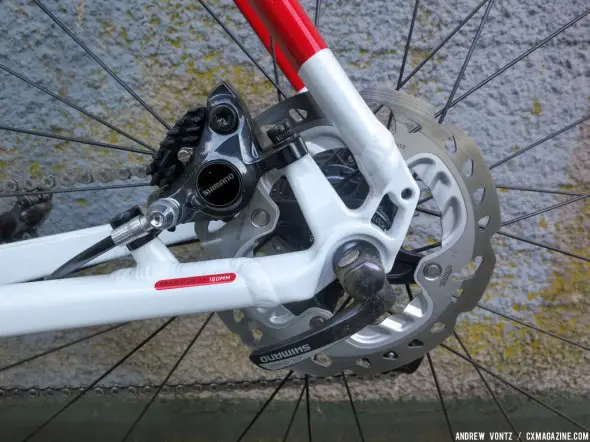 Switching to disc for better stopping power. © Andrew Vontz