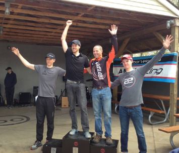 Cone Azalea Men's Podium. Courtesy of Shawn Adams