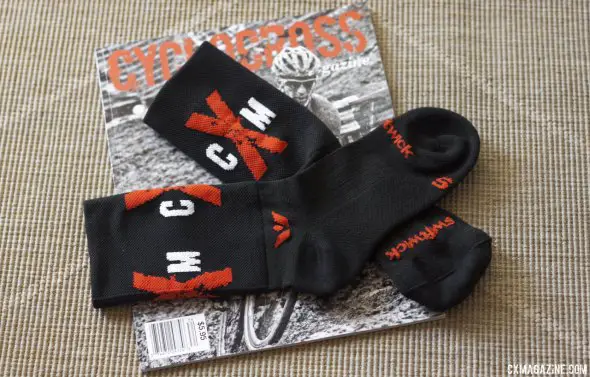 CXM's socks, by Swiftwick. The best you'll ever ’cross in. 