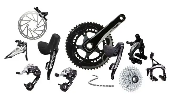 SRAM Rival 22 component group with Yaw and HydroR unveiled.