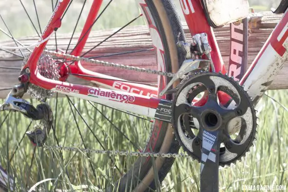 SRAM Red on the Focus Mares CX © Cyclocross Magazine