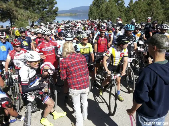 222 racers ready to tackle the 2014 Lost and Found gravel race. © Cyclocross Magazine