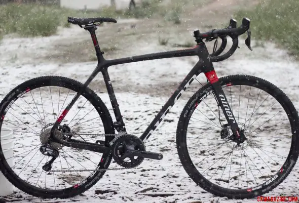 Ready to tackle the cyclocross course or local snow storm. Niner BSB 9 RDO cyclocross bike. © Cyclocross Magazine