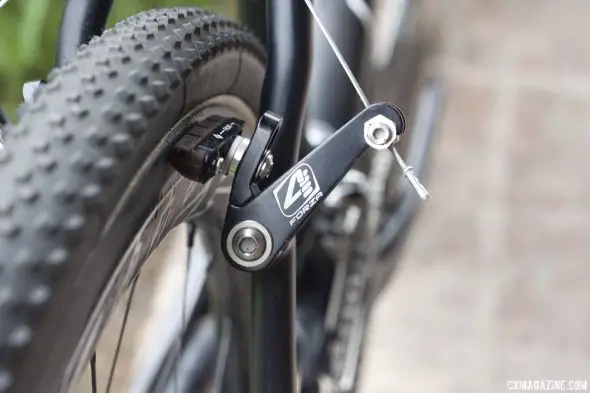 The X-Night, X-Fire, and X-Ride models are available with hydraulic disc or cantilever brakes. © Cyclocross Magazine
