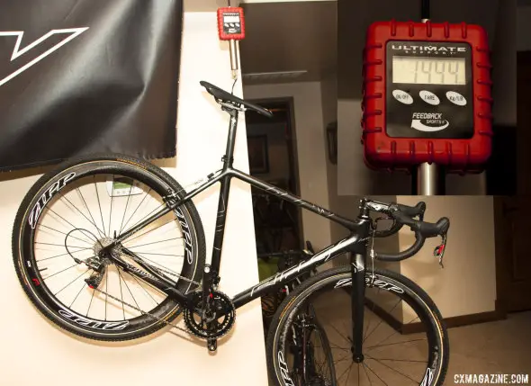 X-Night SL: A cyclocross bike, for the non DIYer weight weenies with pocket change to spare. © Cyclocross Magazine