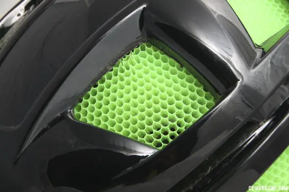 Smith Optics Overtake road helmet uses Koroyd instead of EPS foam. © Cyclocross Magazine