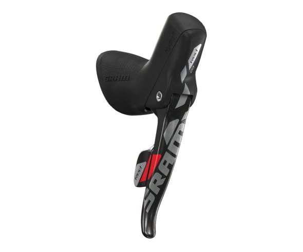 Less material, more curvature offers better finger wrap on the SRAM 2015 HydroR hydraulic levers and brakes. Smaller paddles interfere with winter gloves less.