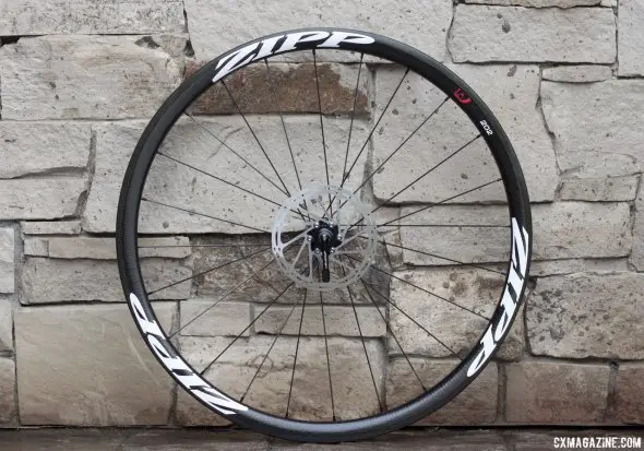 Zipp's lightweight road wheel set, the 202 Firecrest, now comes with the option of a disc-brake model