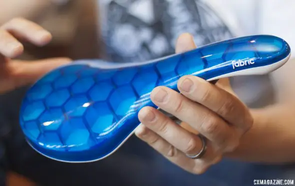 The Cell is the most comfort-driven of the Fabric saddles. © Cyclocross Magazine