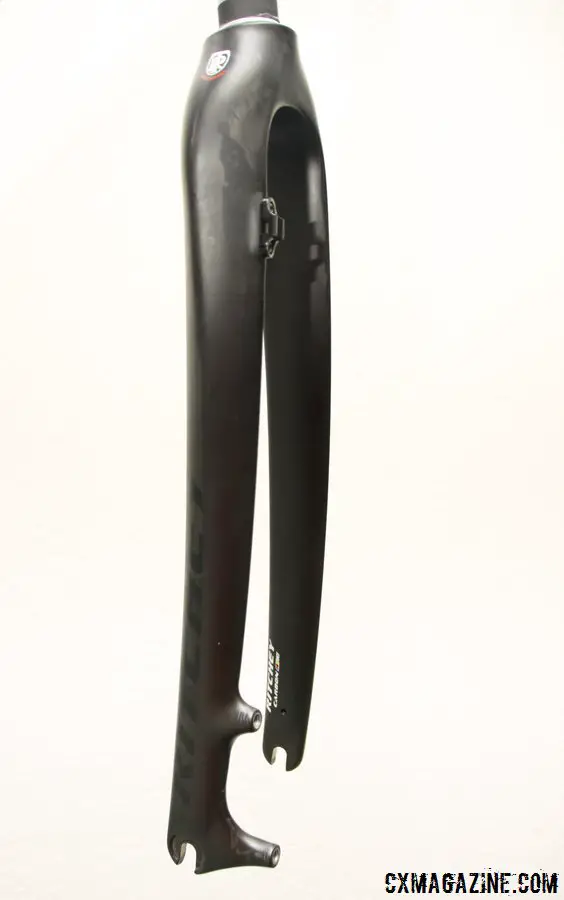 At $449, the fork beats much of the full-carbon competition, and weighs a tad less too. © Cyclocross Magazine