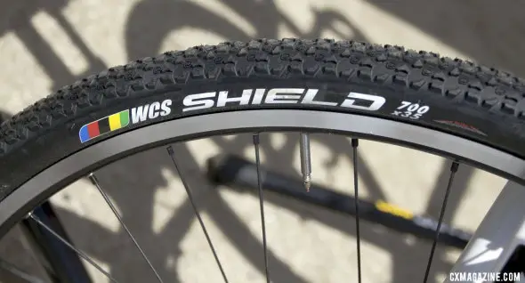 The Ritchey WCS Shield 700x35c cyclocross tire will be coming in a tubeless version. © Cyclocross Magazine