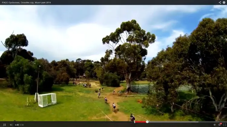 Video: PACC Crossfire Cup Cyclocross Race in Adelaide, Australia. 