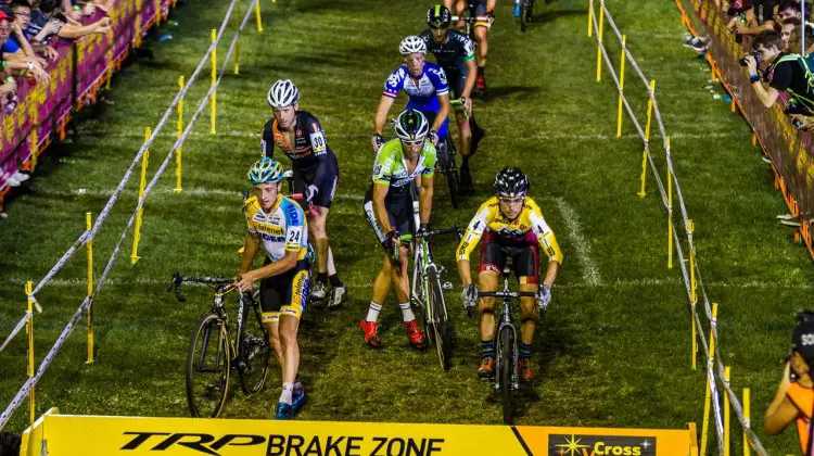 Allen Krughoff hopped barriers and leaped expectations for Noosa at the 2014 CrossVegas © Thomas van Bracht / Peloton Photos