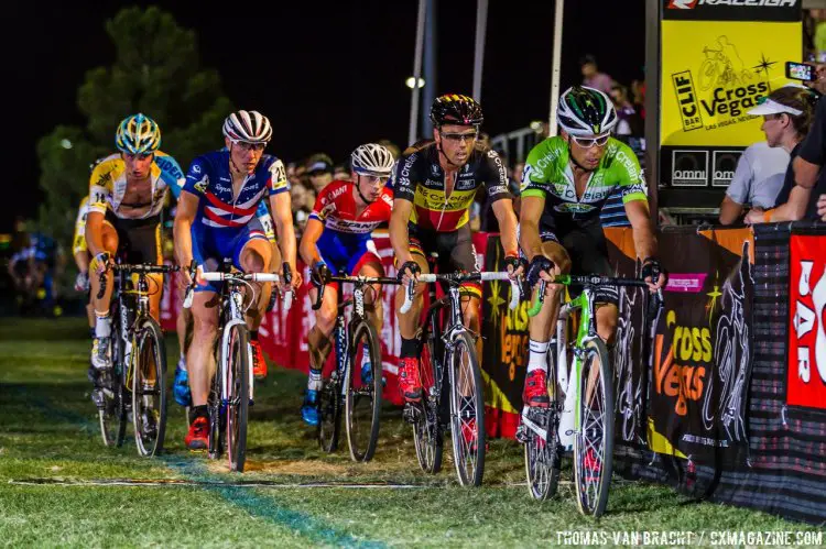 Vanthourenhout paced Nys and chased down attacks. 2014 CrossVegas © Thomas van Bracht / Peloton Photos