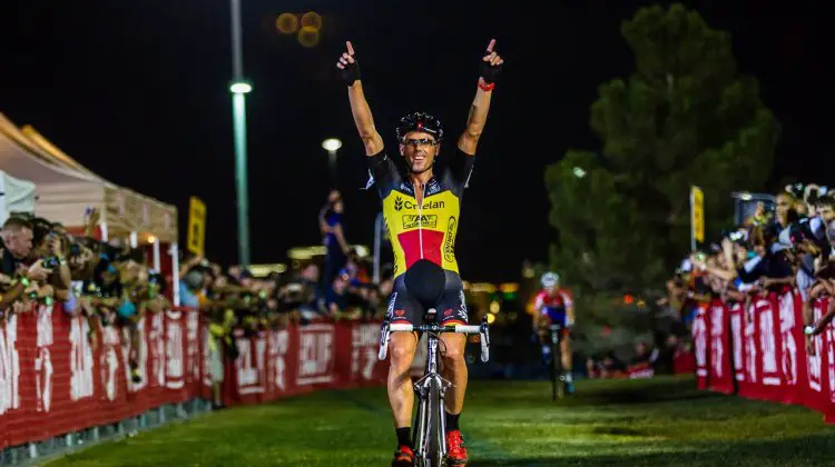 Nys on racing and being undefeated in the States: "It's a special feeling" 2014 CrossVegas © Thomas van Bracht / Peloton Photos