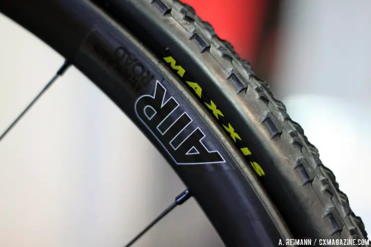 The Reynolds's Attack is the newest wheel to get equipped with a disc mount. © Cyclocross Magazine