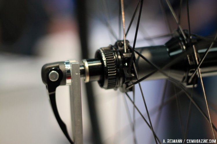 Reynolds has made the switch to a Centerlock disc interface system, moving away from the six bolt sytem due to weight and transportation concerns. © Cyclocross Magazine