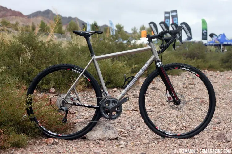 The  Litespeed T5g, an adventure oriented version of the T5 road bike. © Cyclocross Magazine