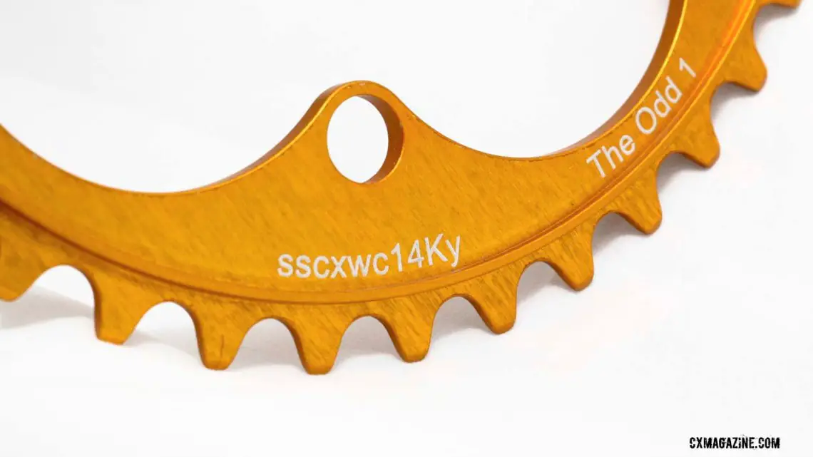 The SSCXWC 39t Chainring by Endless Bikes. © Cyclocross Magazine