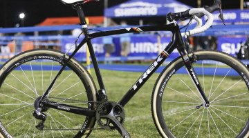 Sven Nys' Trek Boone race winning bike. © Cyclocross Magazine