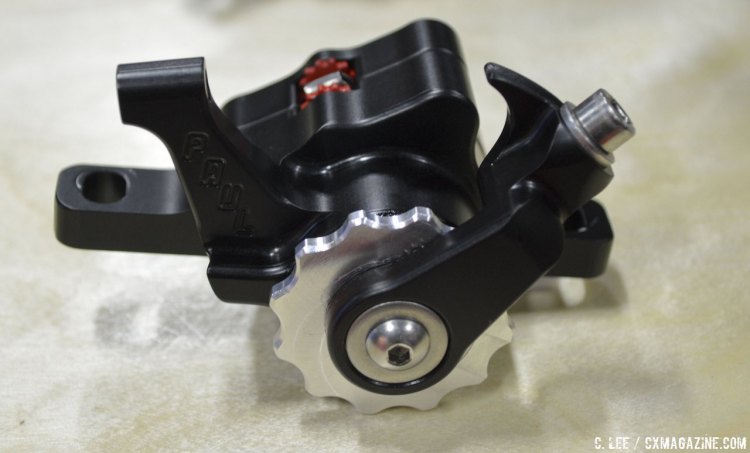 Paul Components officially unveiled their disc brake caliper, the Klamper, for Interbike 2014. © Cyclocross Magazine