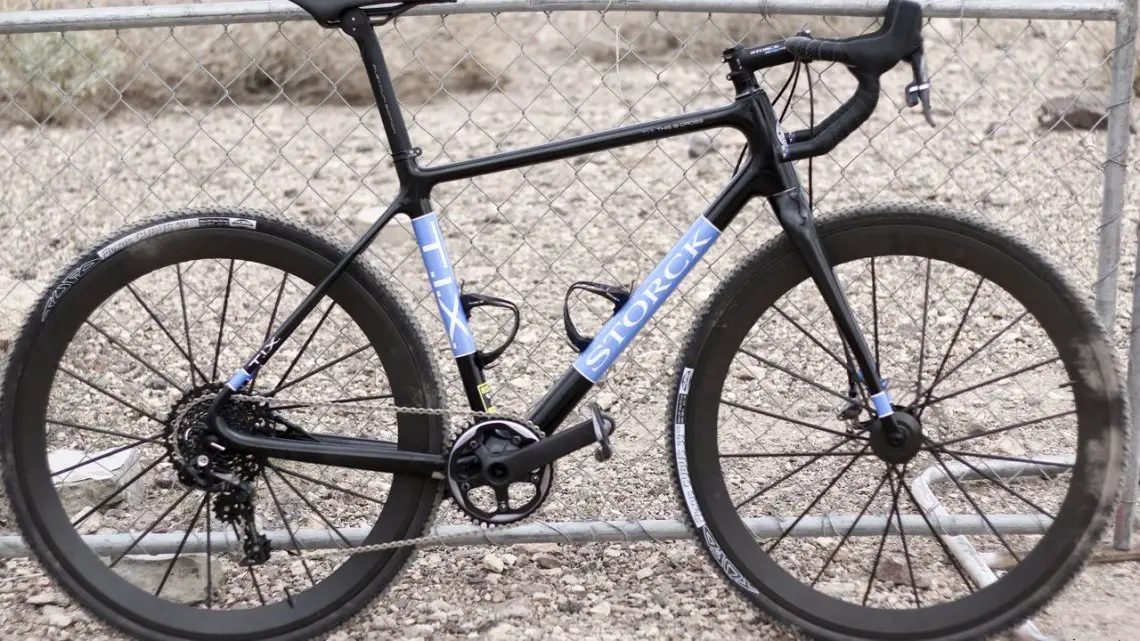 Storck is back in the US, and brought this new T.I.X frameset to show off. © Cyclocross Magazine